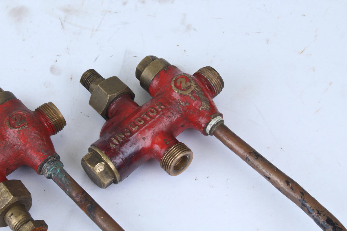 Pair Buffalo No.2 injectors