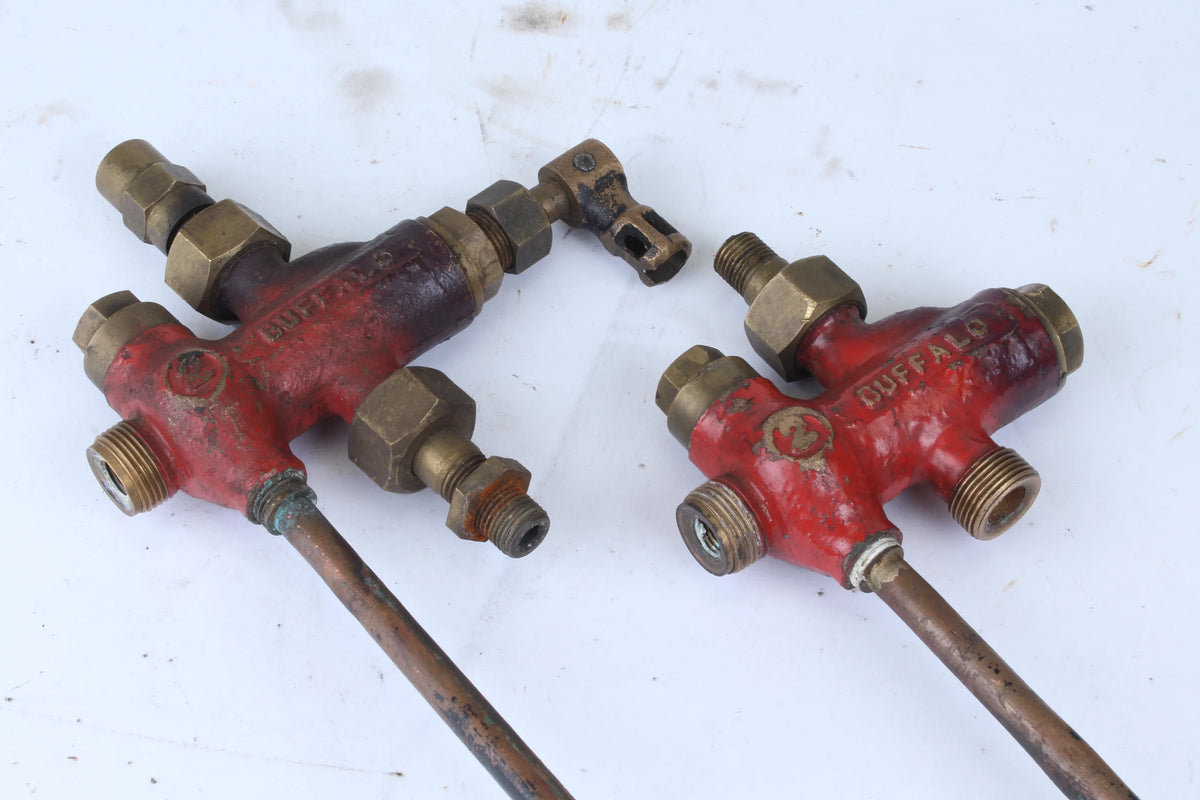 Pair Buffalo No.2 injectors