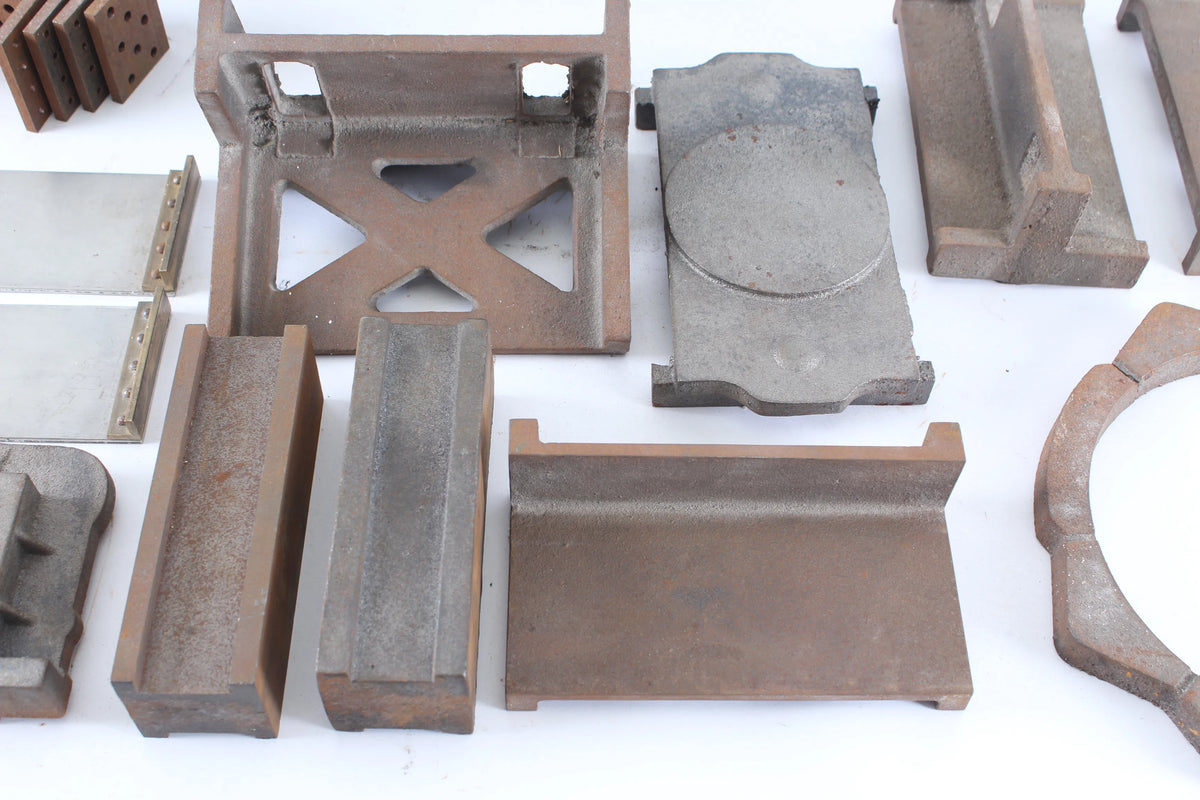 7 1/4 inch gauge LMS Black 5 frames, miscellaneous castings