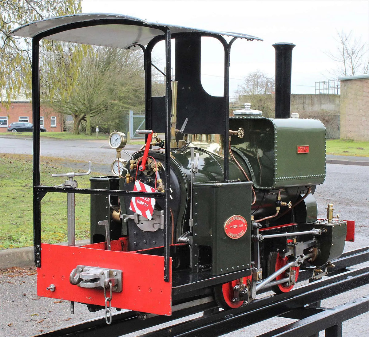 7 1/4 inch gauge "Wren" 0-4-0ST