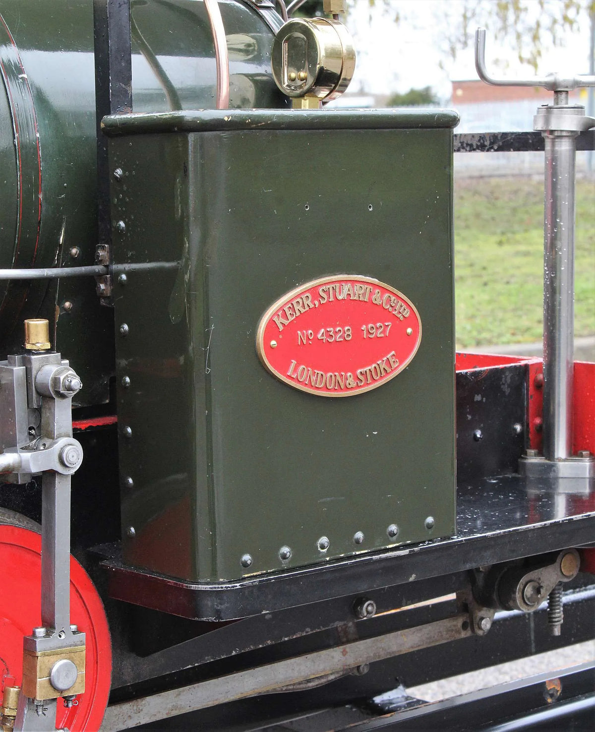 7 1/4 inch gauge "Wren" 0-4-0ST