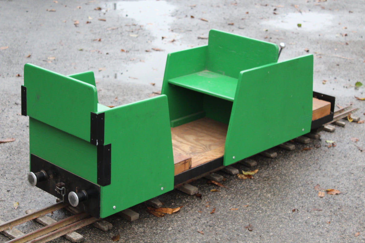 7 1/4 inch gauge ride-in braked passenger/driving truck