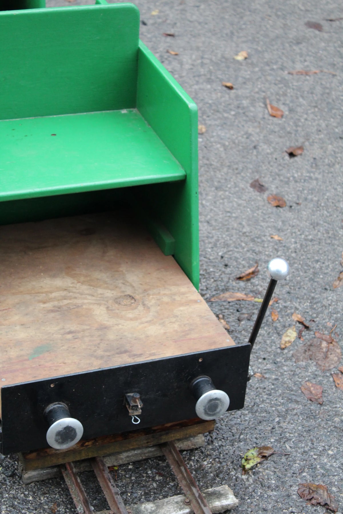 7 1/4 inch gauge ride-in braked passenger/driving truck