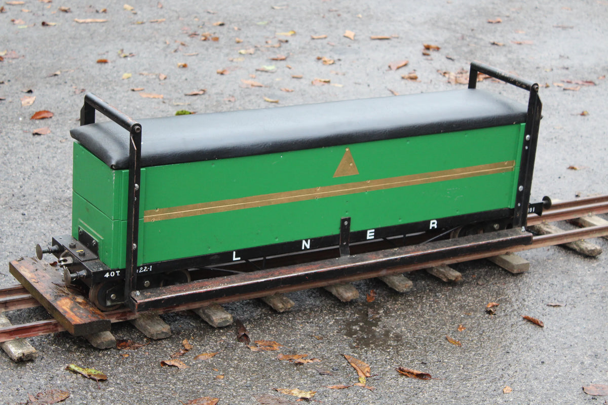5 inch gauge bogie passenger truck