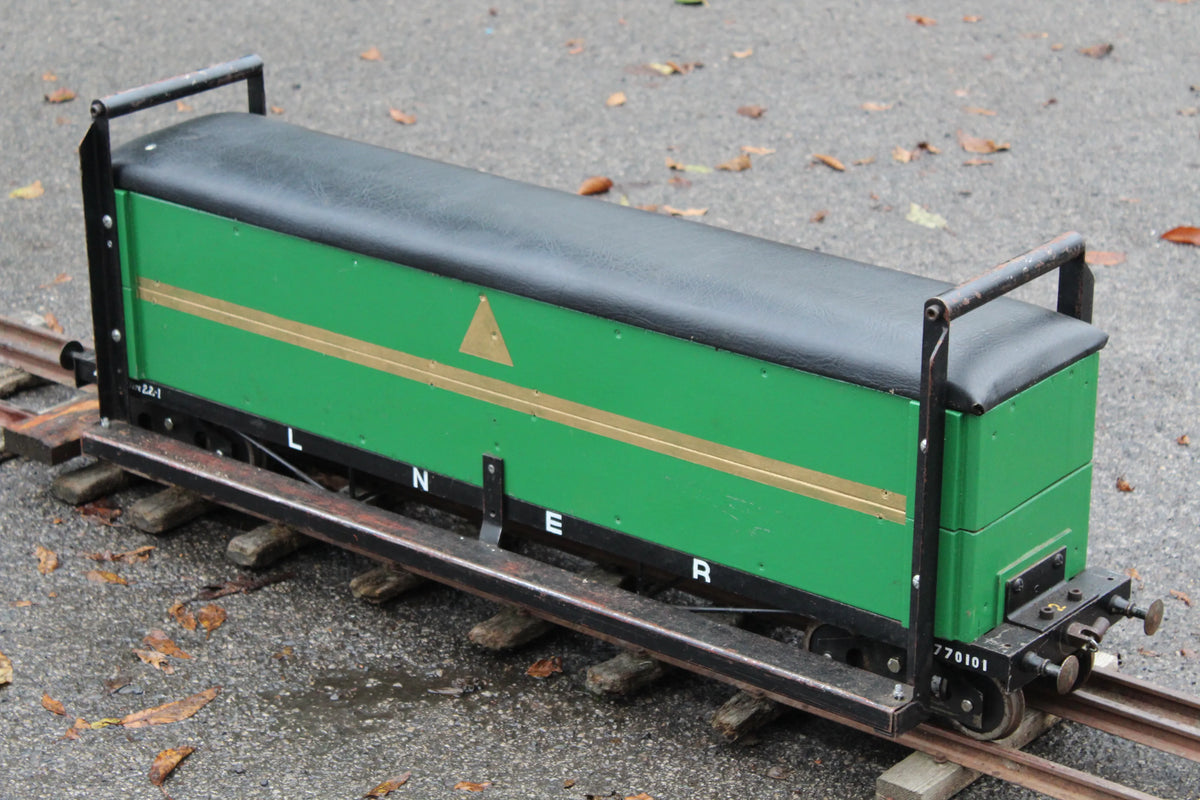 5 inch gauge bogie passenger truck