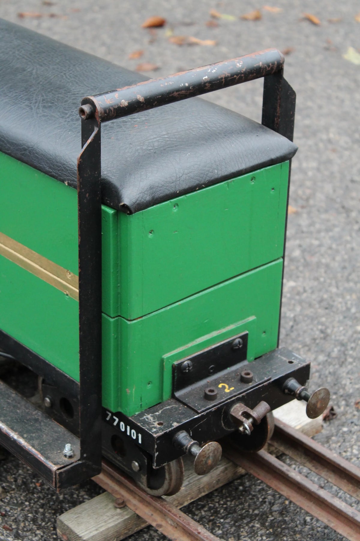 5 inch gauge bogie passenger truck