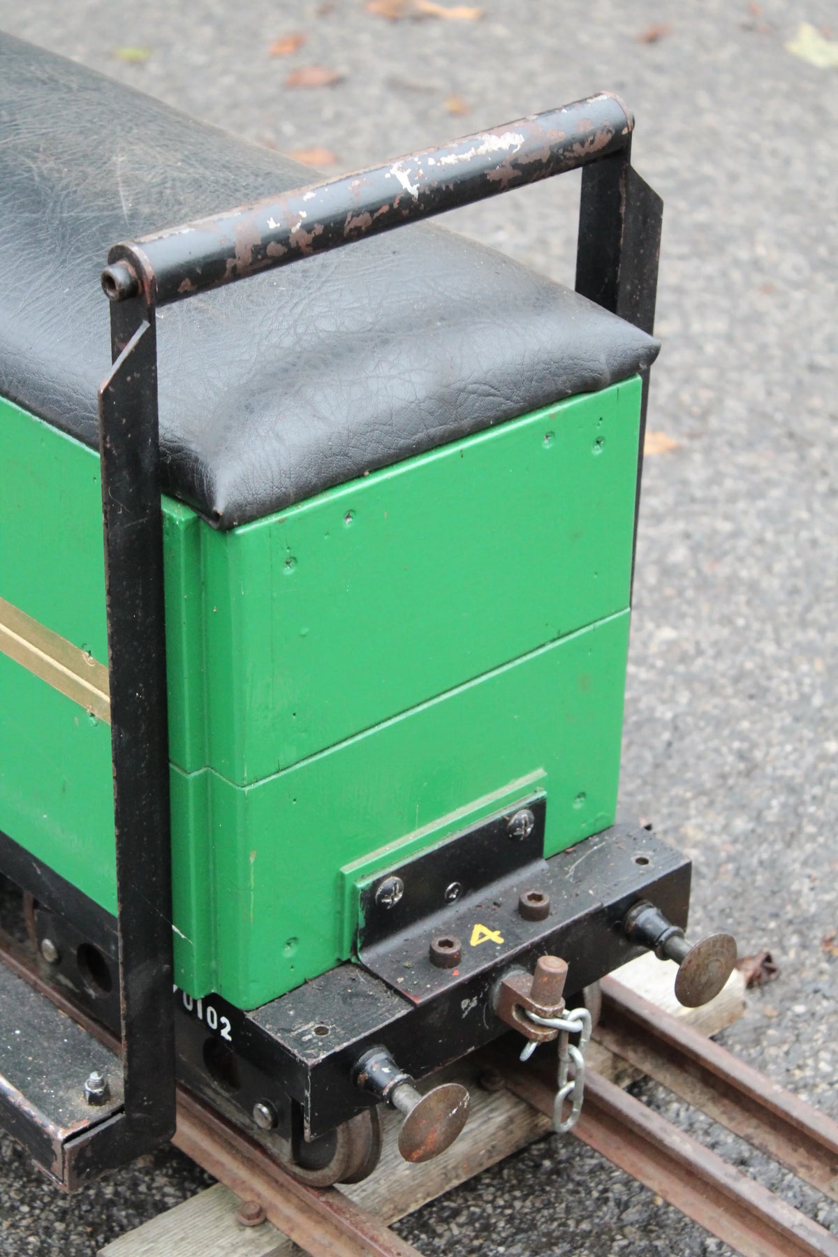 5 inch gauge bogie passenger truck