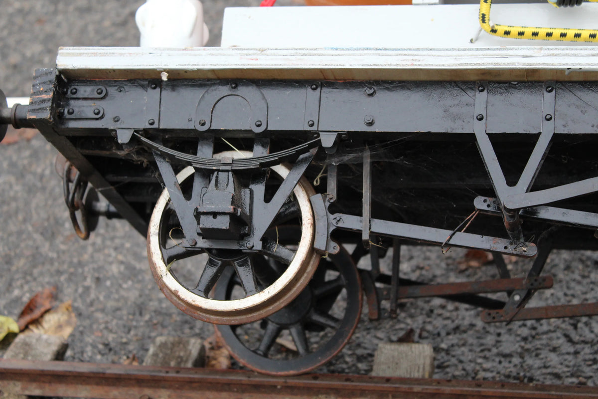 7 1/4 inch gauge weed-killer wagon