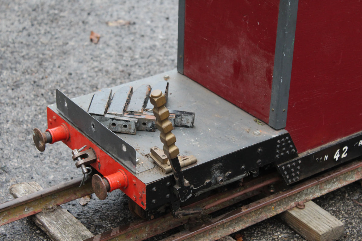 5 inch gauge "BWR" braked bogie wagon