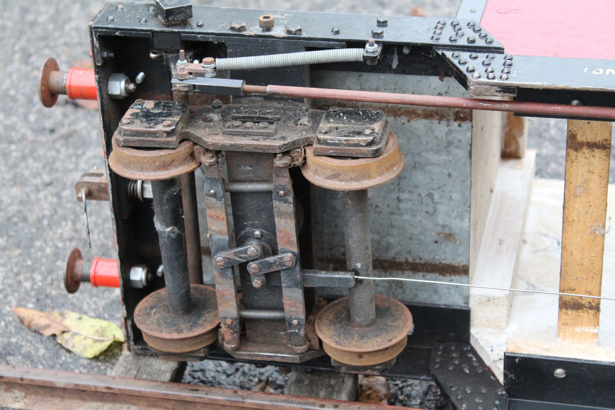 5 inch gauge "BWR" braked bogie wagon