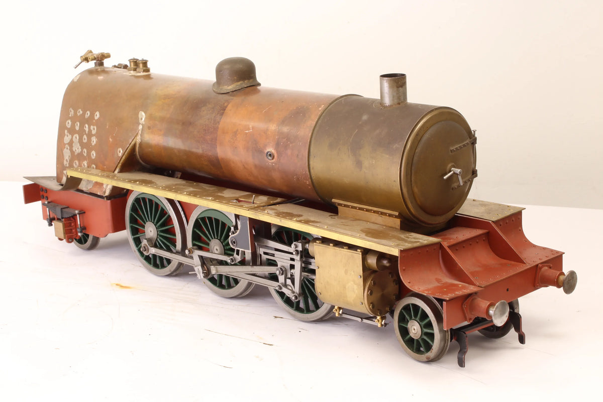 3 1/2 inch gauge part-built Southern 2-6-2, tested boiler