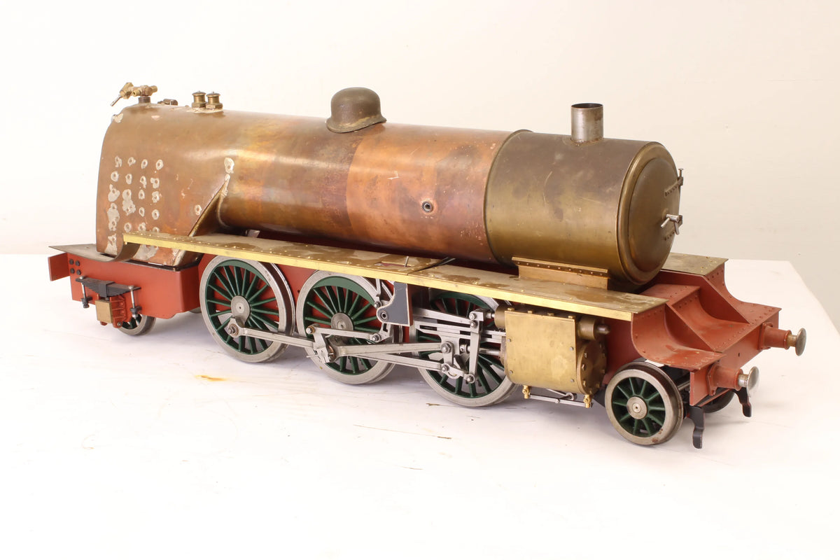 3 1/2 inch gauge part-built Southern 2-6-2, tested boiler