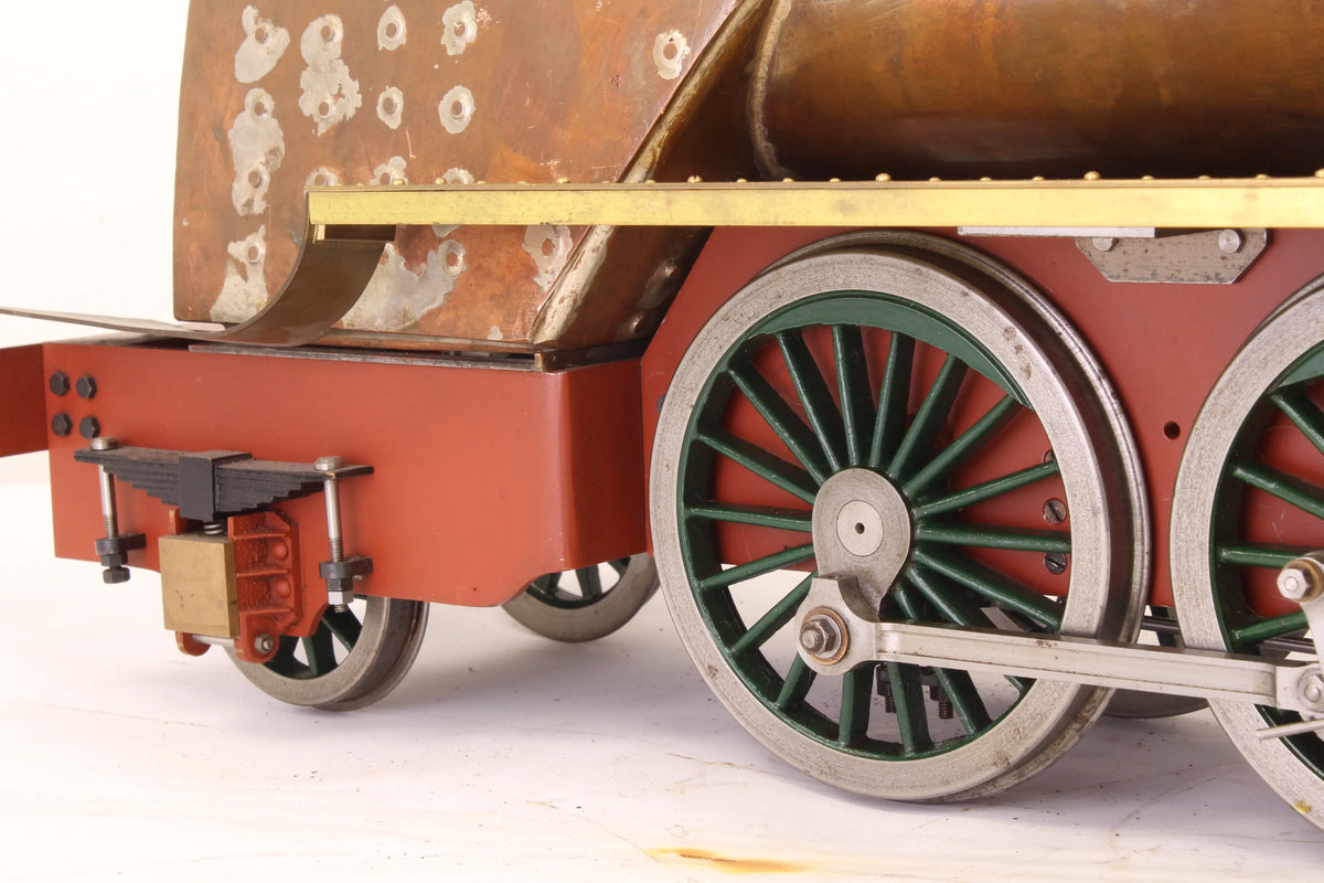 3 1/2 inch gauge part-built Southern 2-6-2, tested boiler