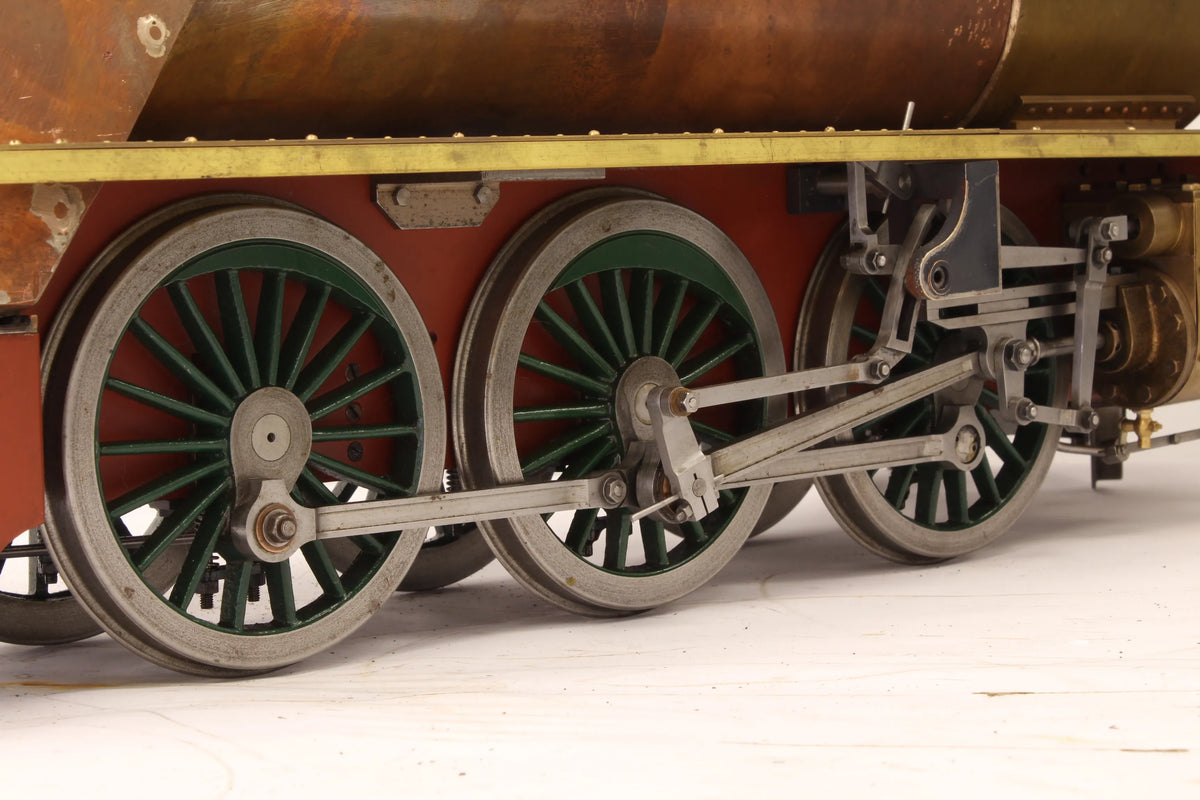 3 1/2 inch gauge part-built Southern 2-6-2, tested boiler