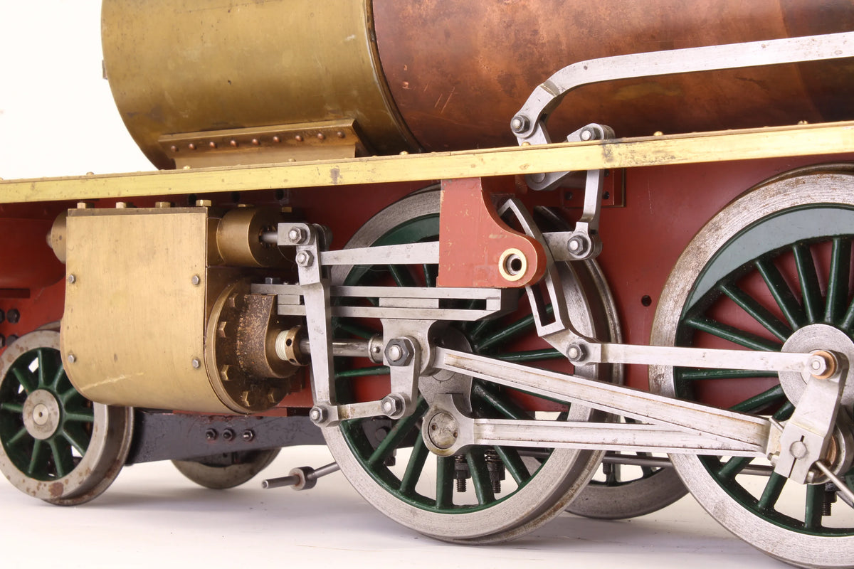3 1/2 inch gauge part-built Southern 2-6-2, tested boiler
