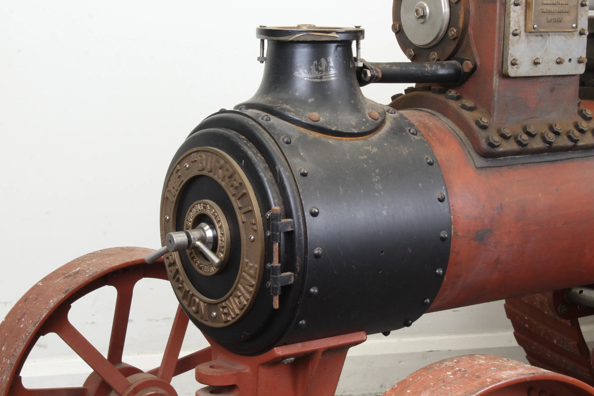 4 inch scale Burrell agricultural engine, commercial boiler, drawings
