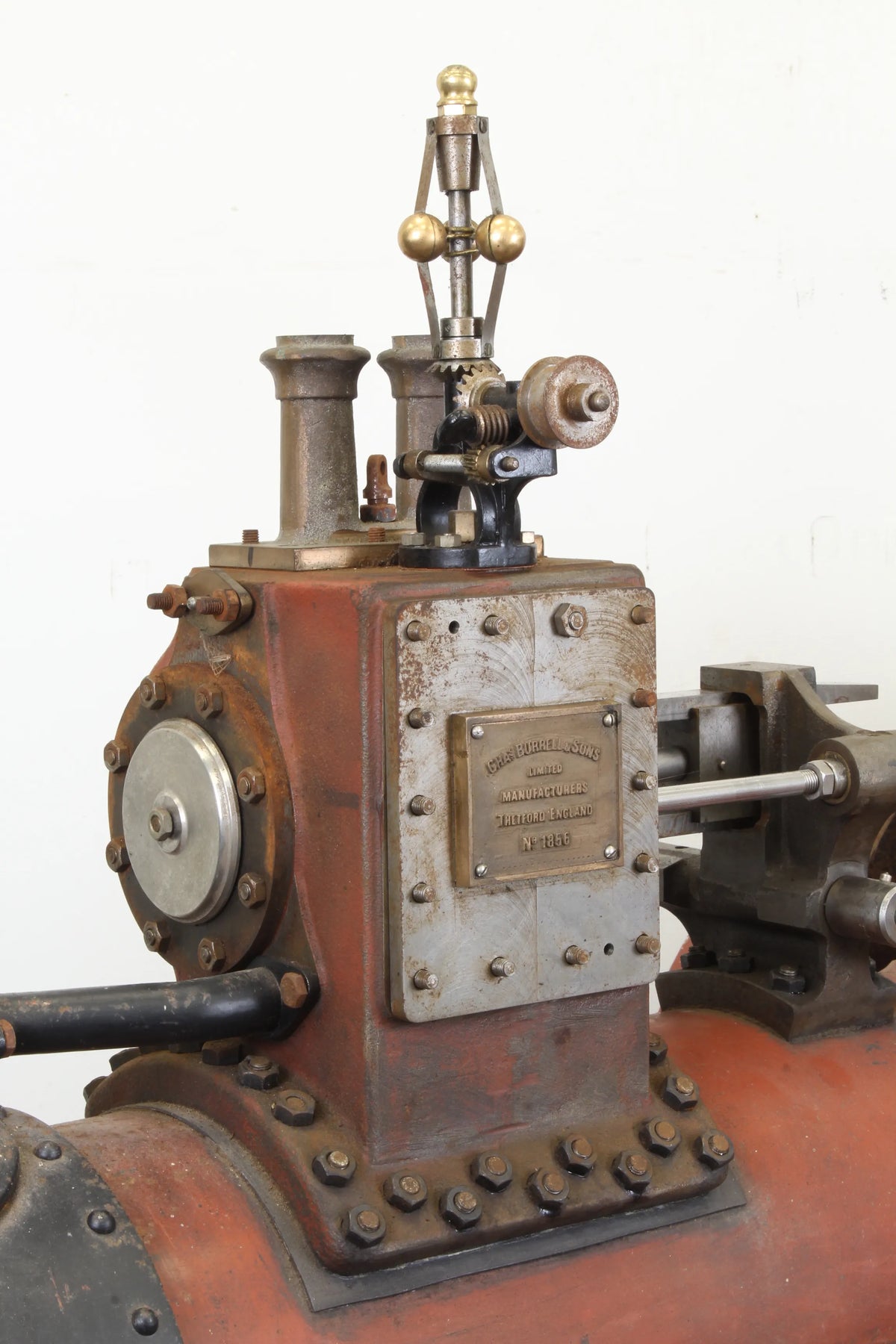 4 inch scale Burrell agricultural engine, commercial boiler, drawings