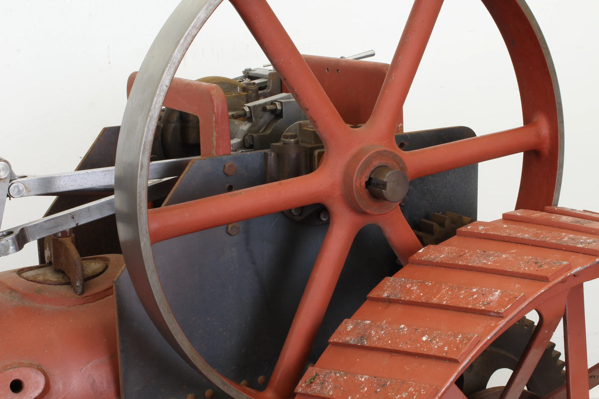 4 inch scale Burrell agricultural engine, commercial boiler, drawings