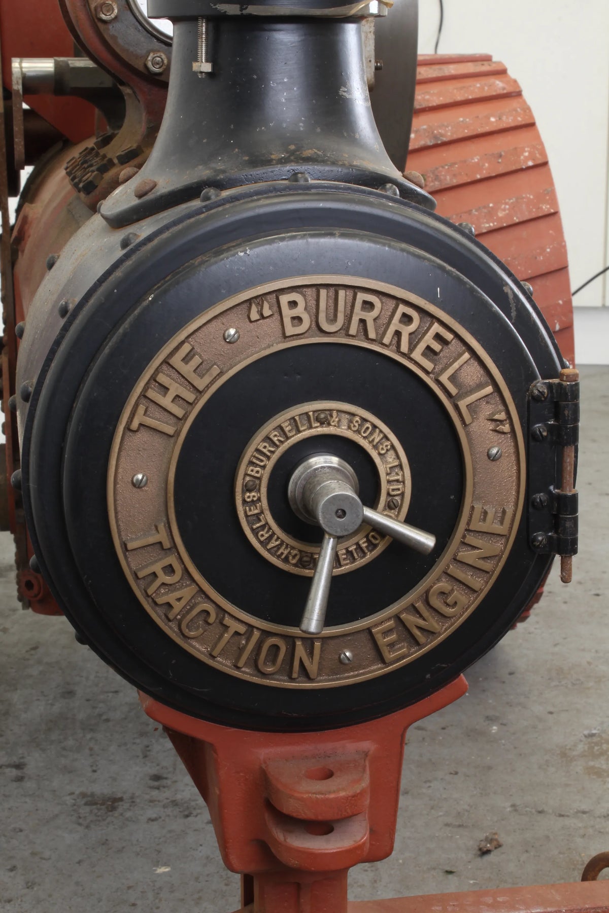 4 inch scale Burrell agricultural engine, commercial boiler, drawings