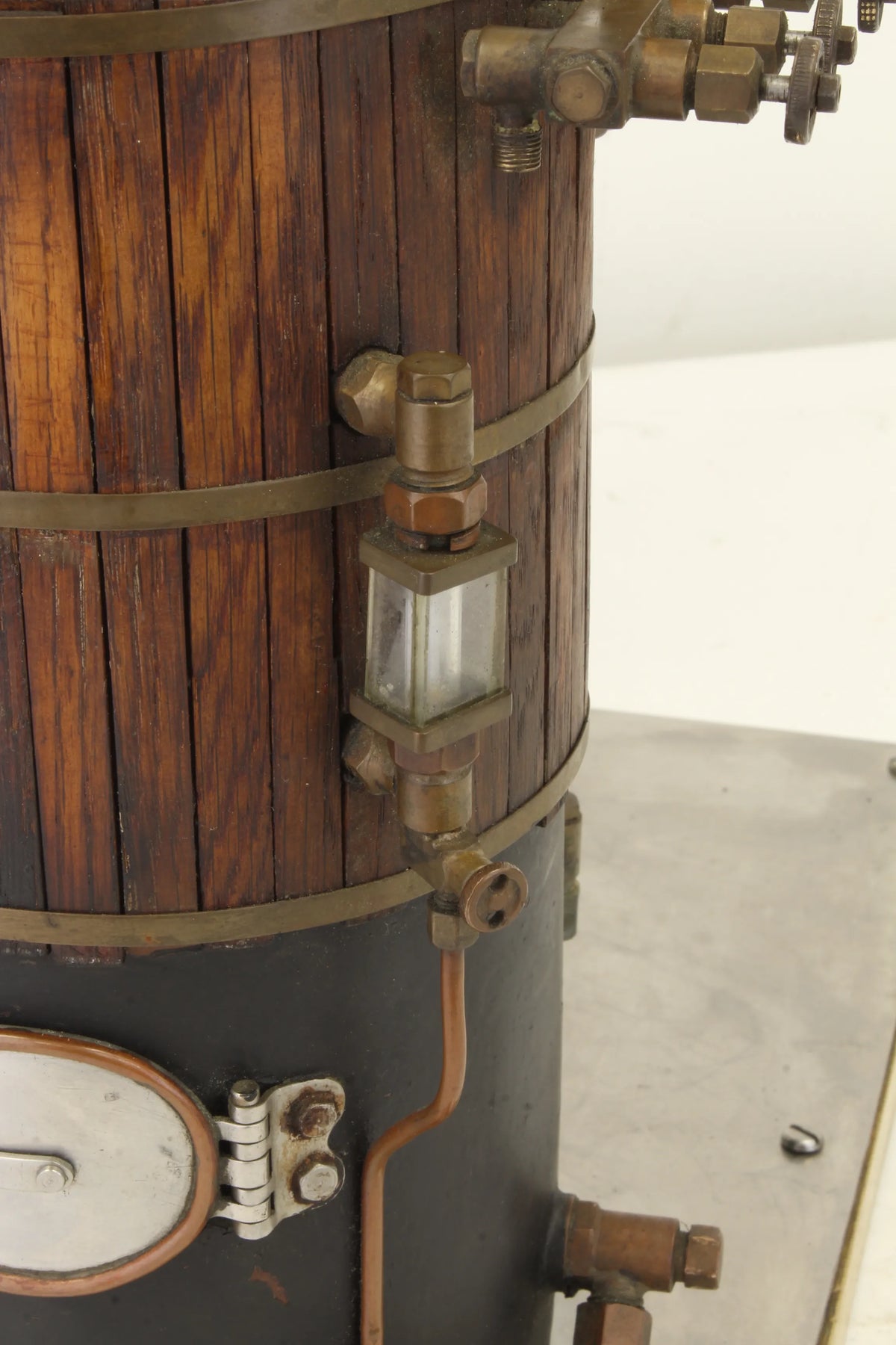 5 inch vertical coal-fired boiler with steam pump