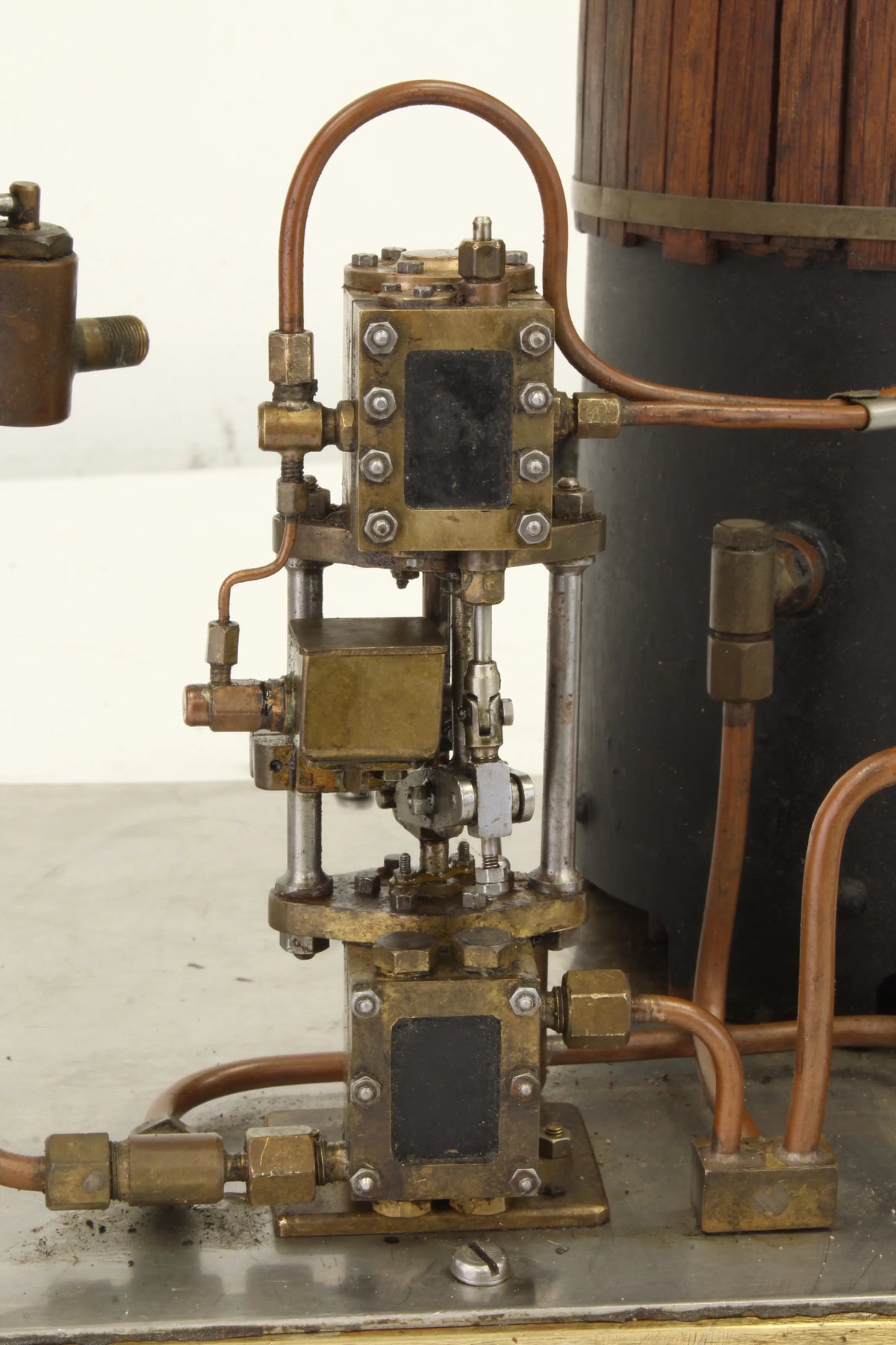 5 inch vertical coal-fired boiler with steam pump