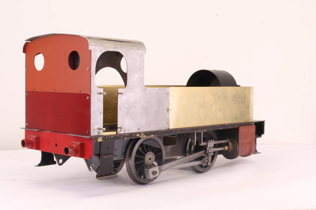 Part-built 5 inch gauge 0-4-0T locomotive