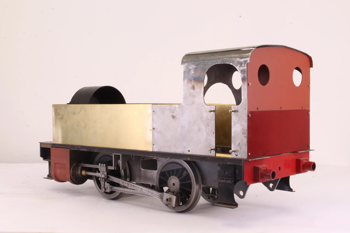 Part-built 5 inch gauge 0-4-0T locomotive
