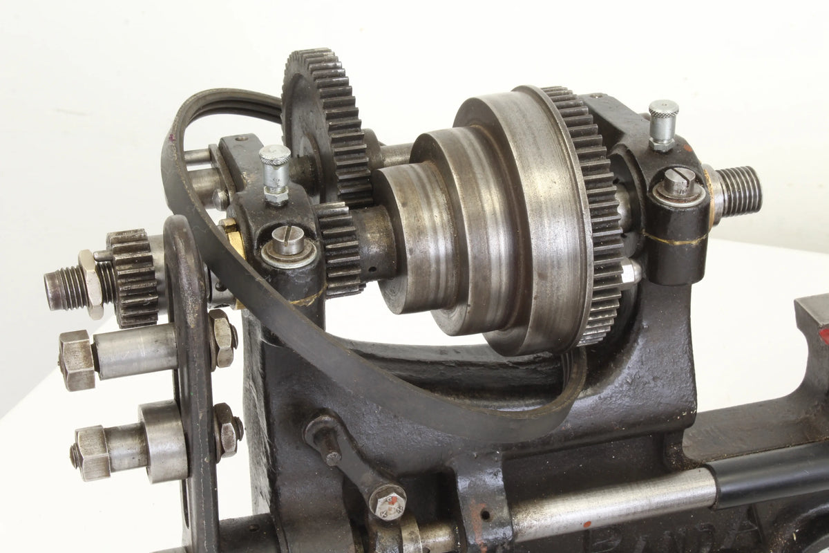 Vintage "RandA" lathe with accessories