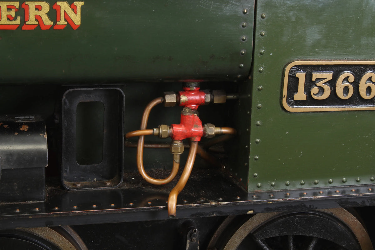 7 1/4 inch gauge GWR 1366 0-6-0PT