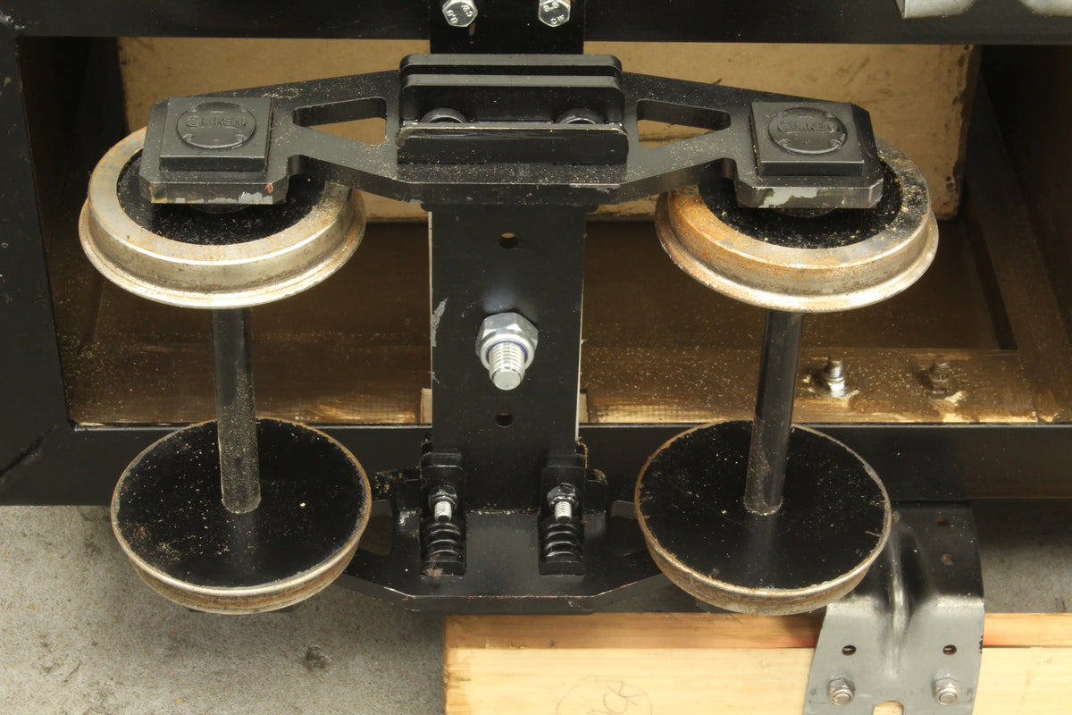 5 inch gauge braked bogie passenger truck