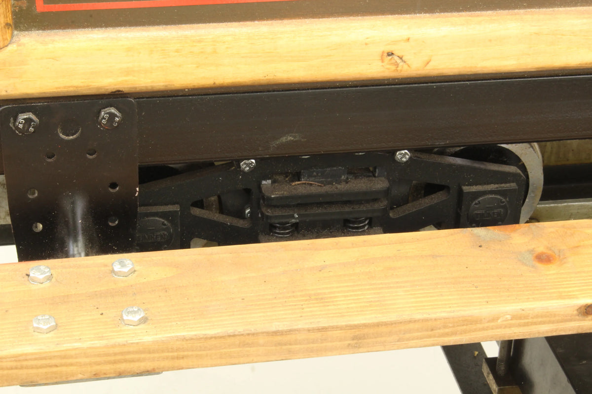 5 inch gauge braked bogie passenger truck