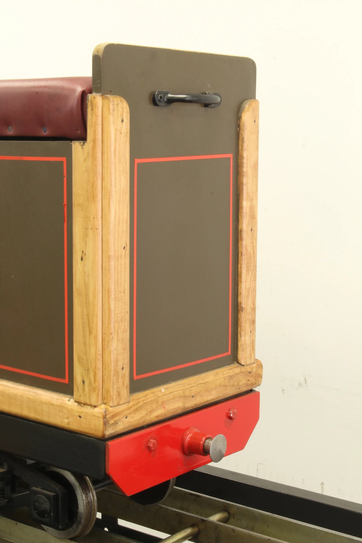 5 inch gauge braked bogie passenger truck