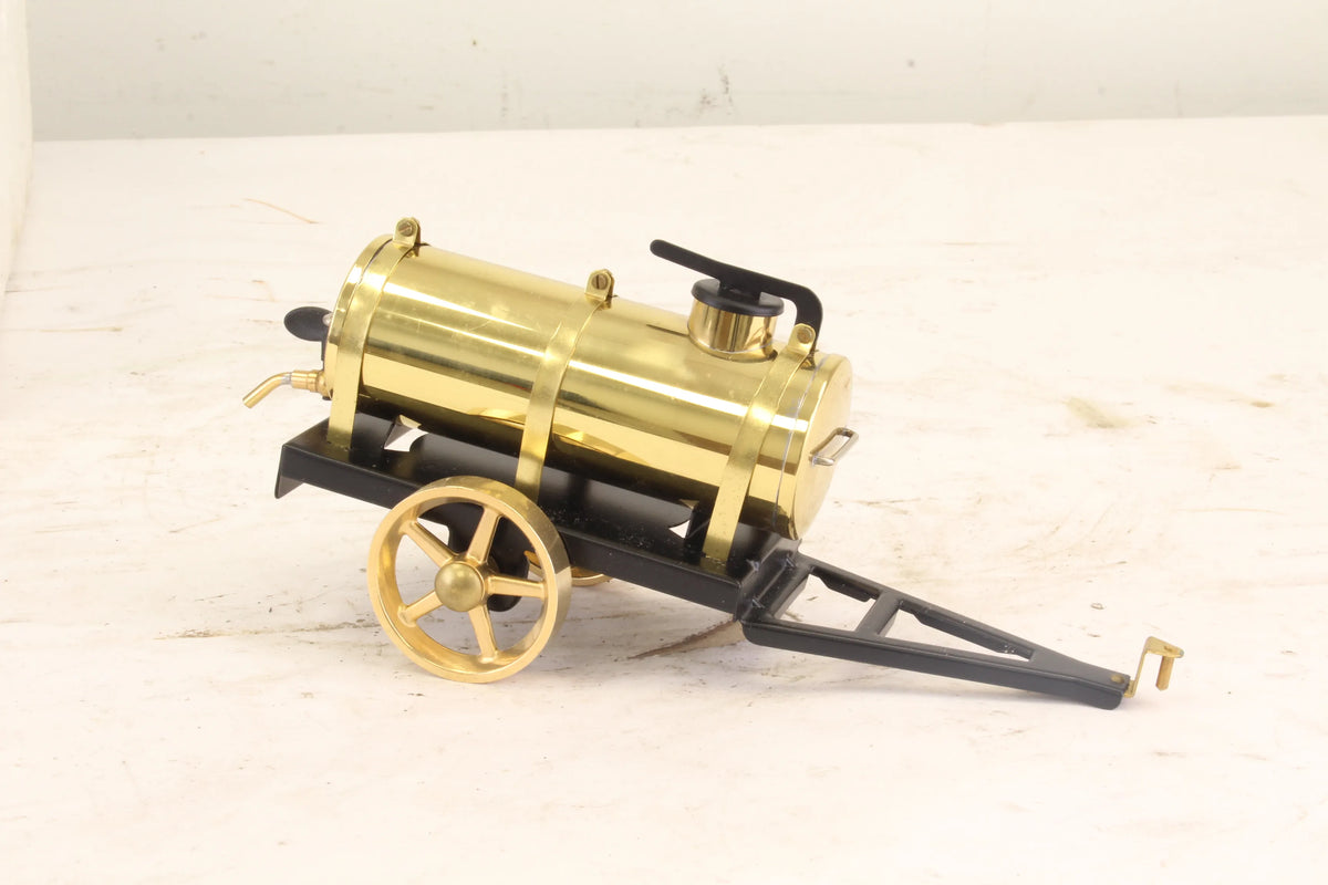 New boxed Wilesco D366 steam roller with water bowser