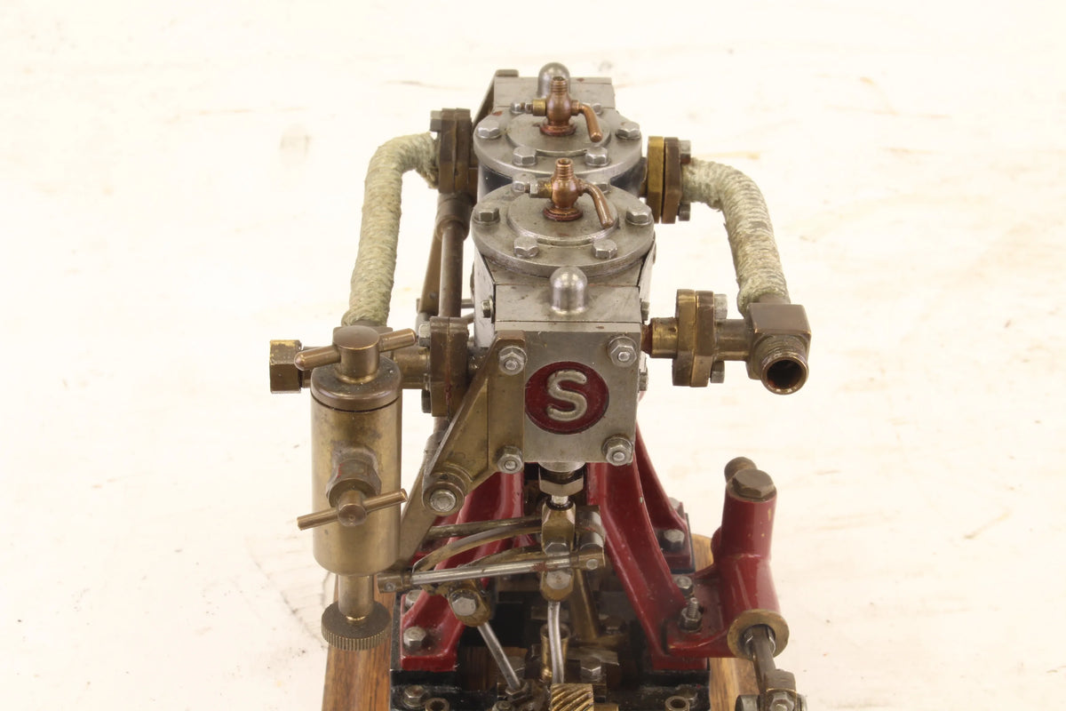 Stuart Double Ten with reversing gear & water pump