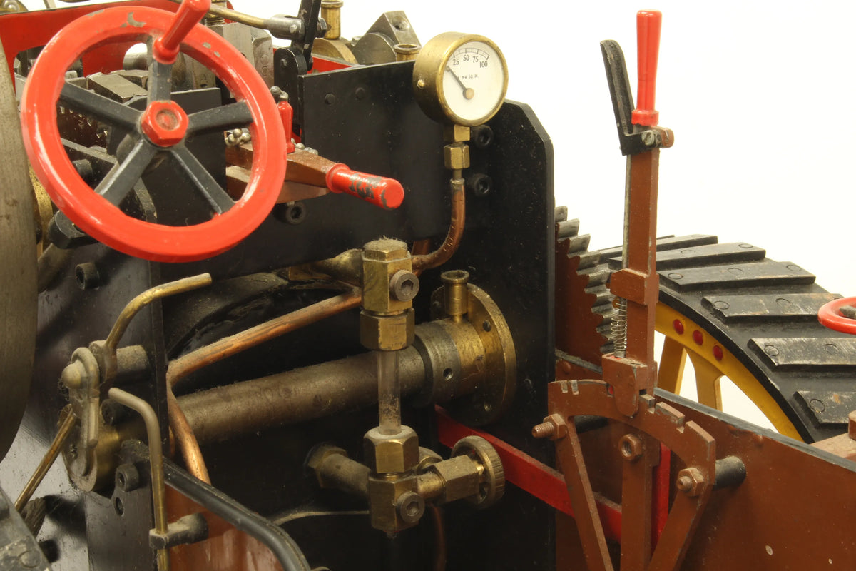 1 1/2 inch scale freelance four shaft traction engine
