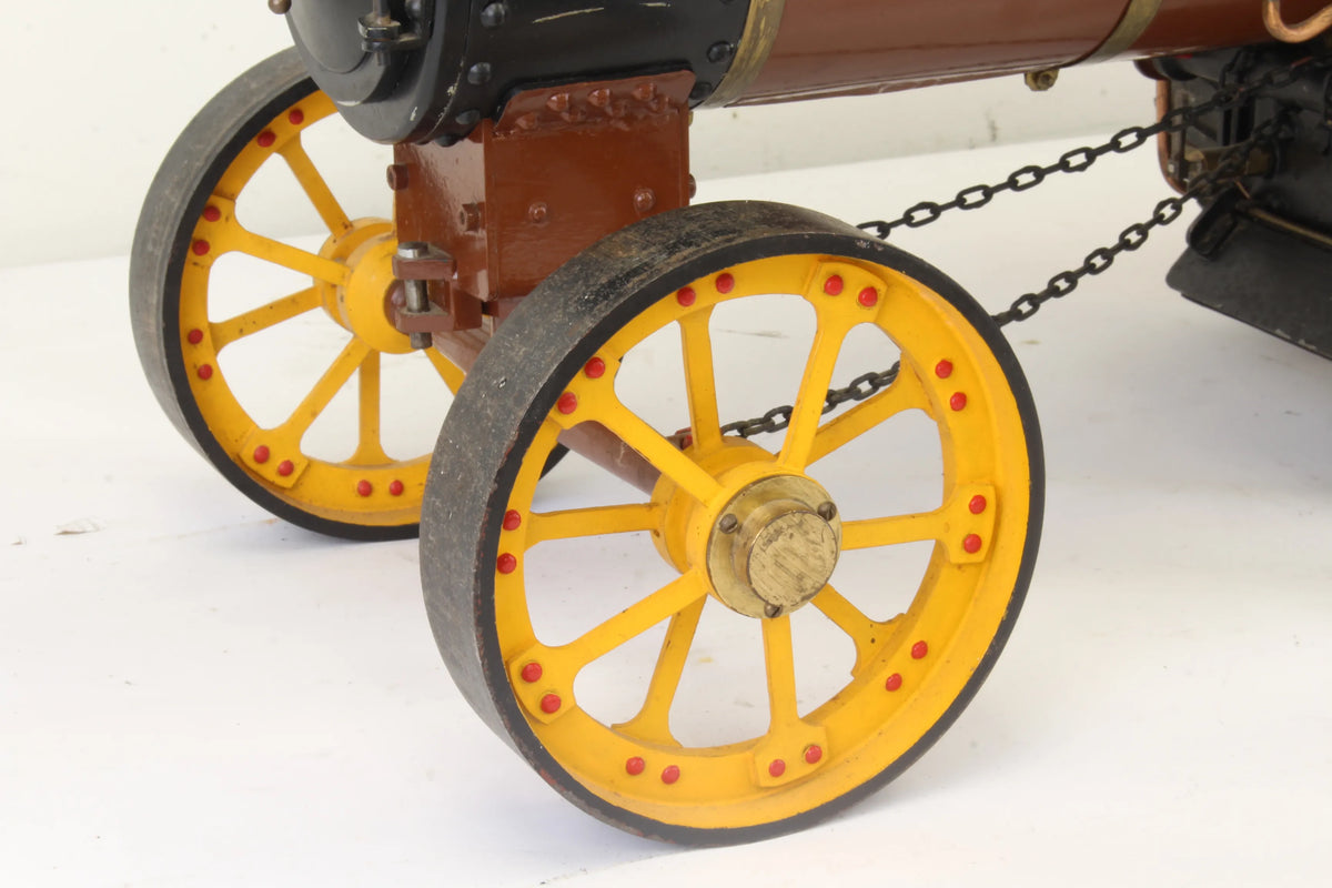 1 1/2 inch scale freelance four shaft traction engine