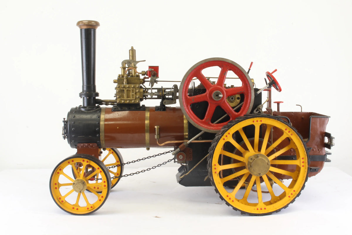 1 1/2 inch scale freelance four shaft traction engine