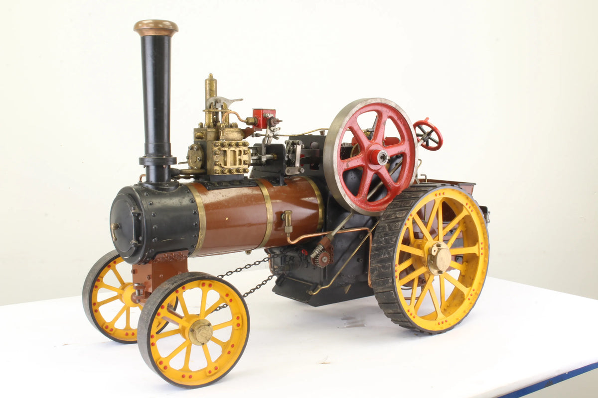 1 1/2 inch scale freelance four shaft traction engine