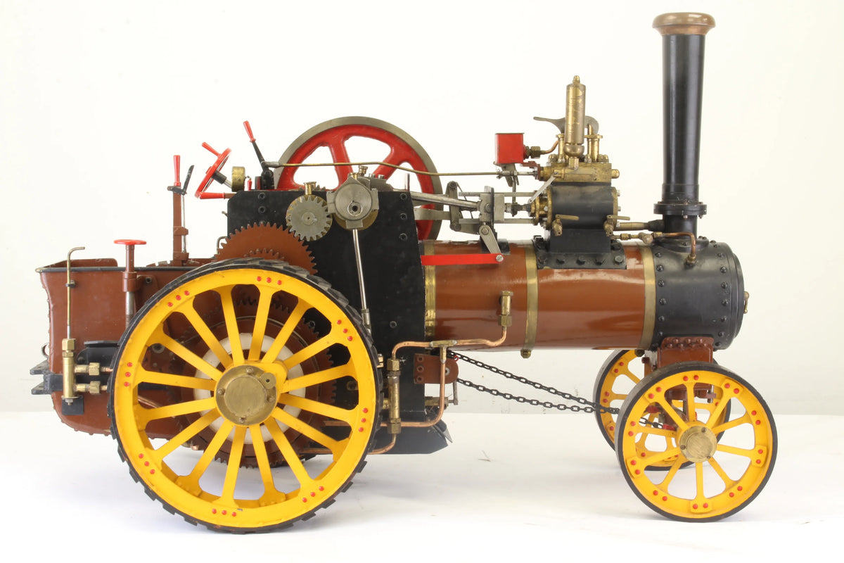 1 1/2 inch scale freelance four shaft traction engine