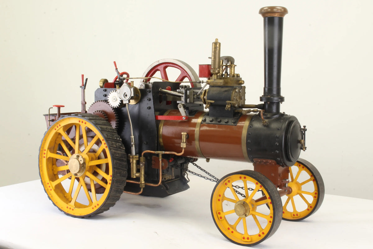 1 1/2 inch scale freelance four shaft traction engine