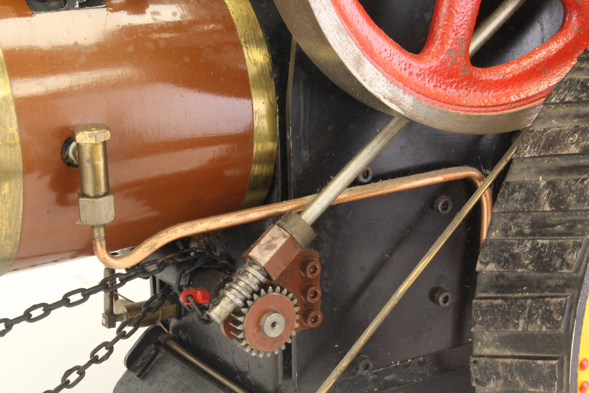 1 1/2 inch scale freelance four shaft traction engine