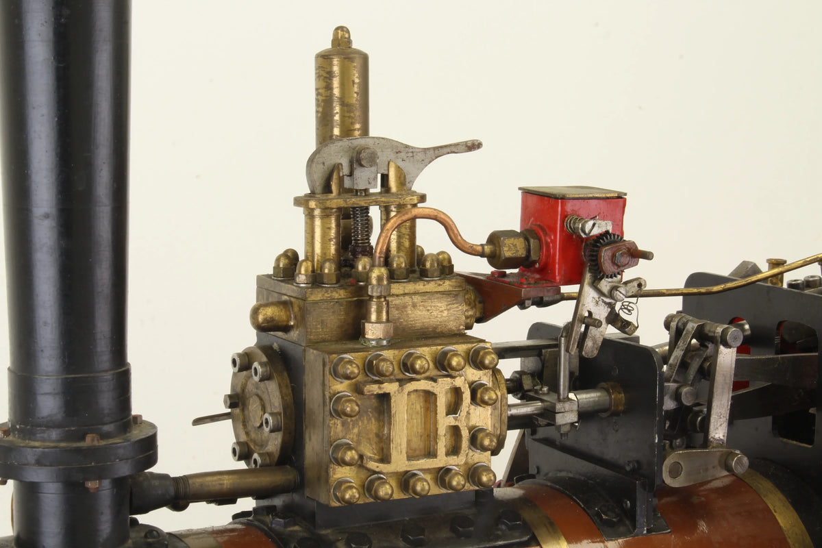 1 1/2 inch scale freelance four shaft traction engine