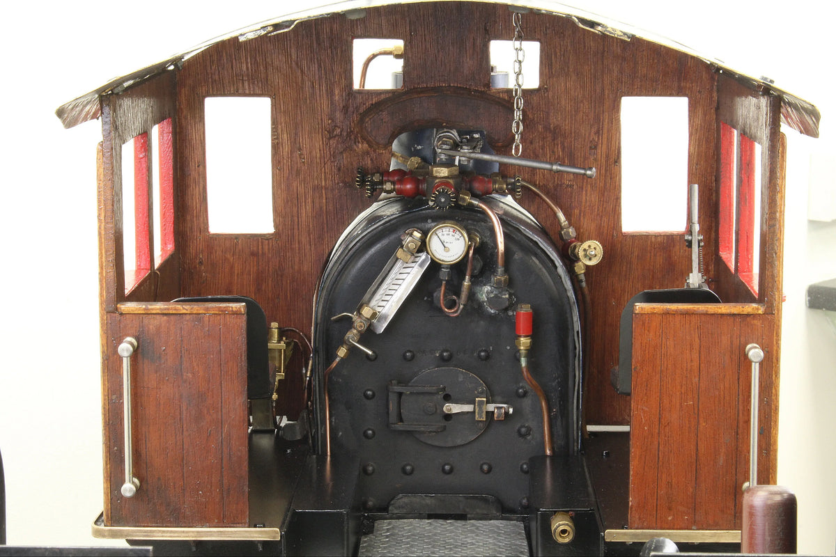 5 inch narrow gauge 2-6-0 tender locomotive