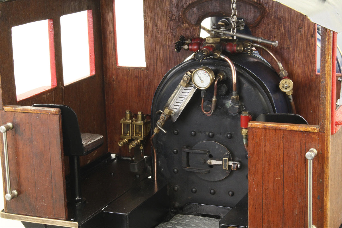 5 inch narrow gauge 2-6-0 tender locomotive