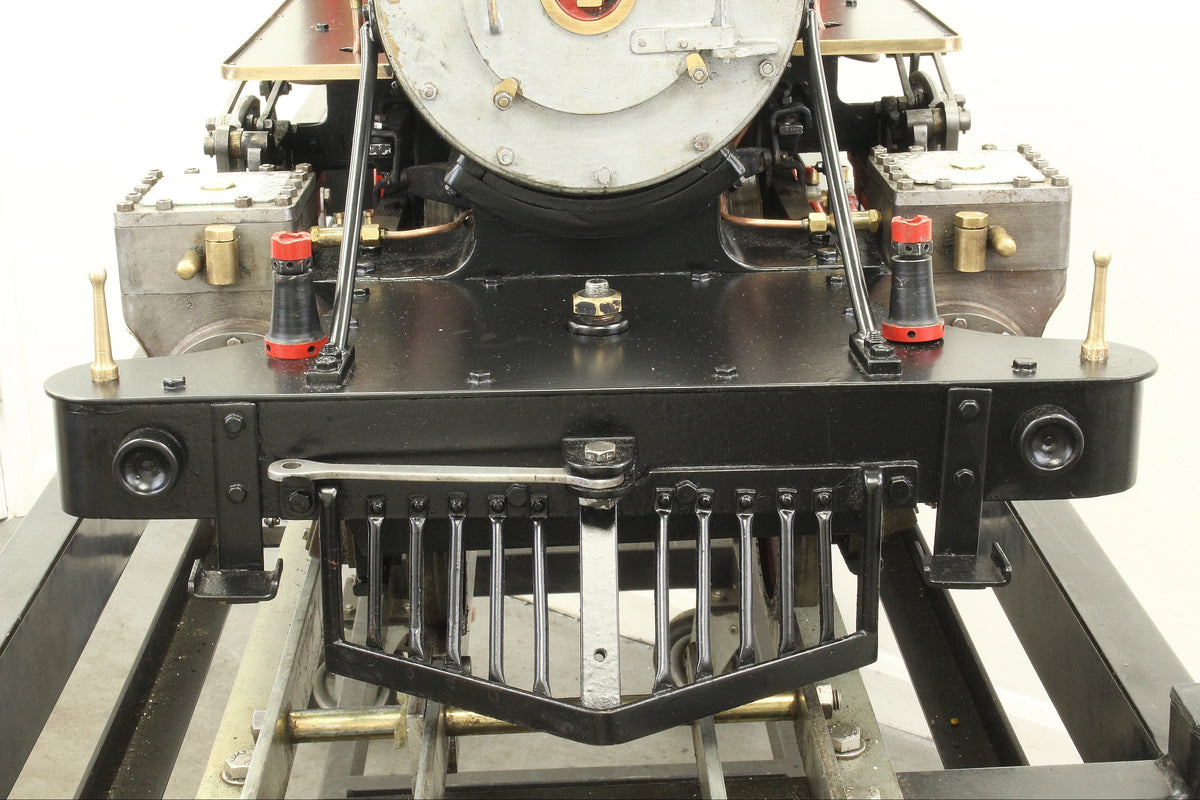 5 inch narrow gauge 2-6-0 tender locomotive