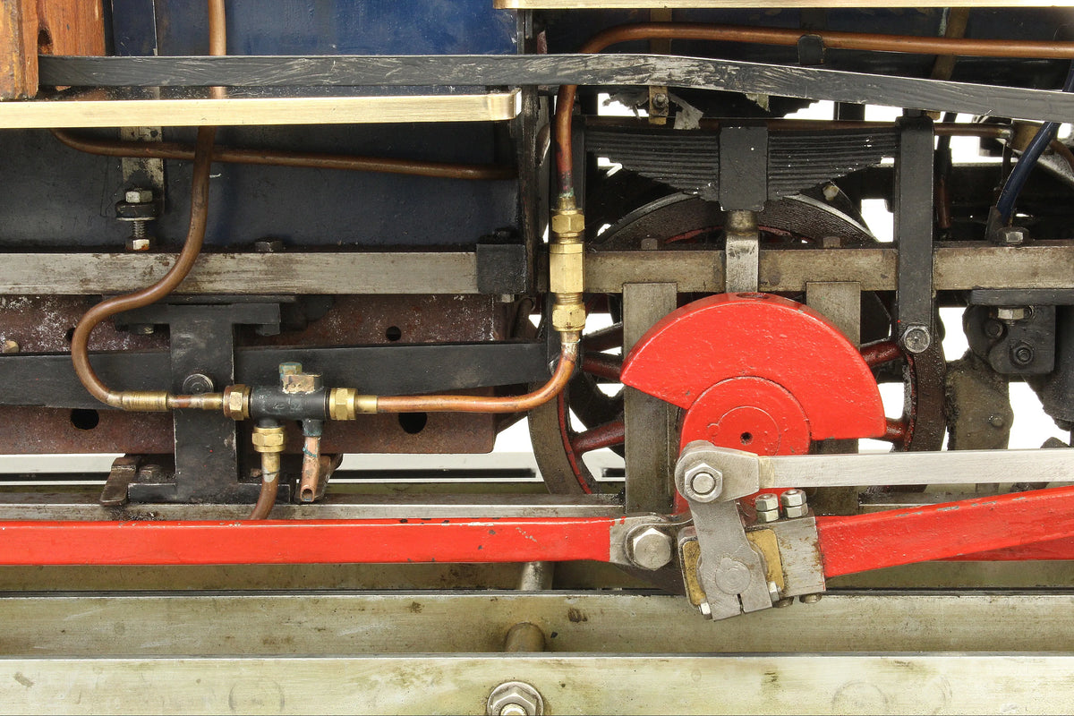 5 inch narrow gauge 2-6-0 tender locomotive