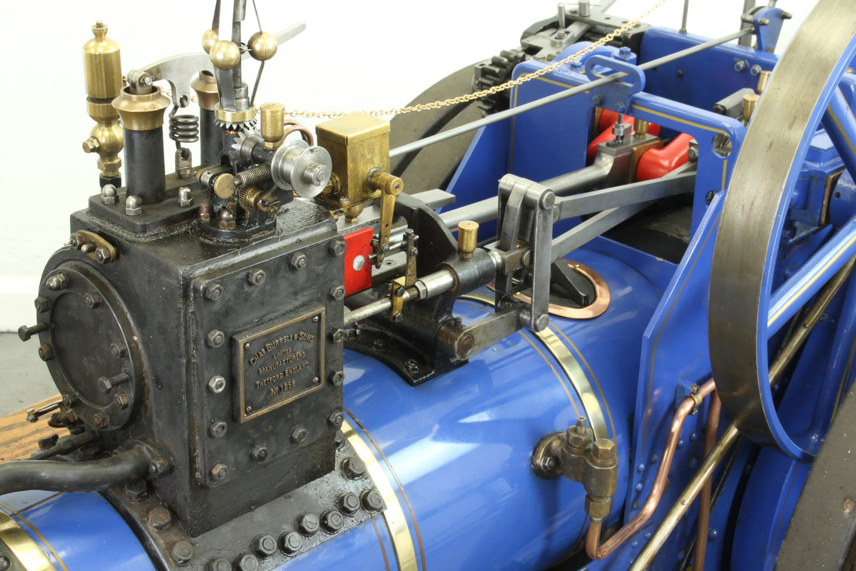 4 inch scale Burrell agricultural engine