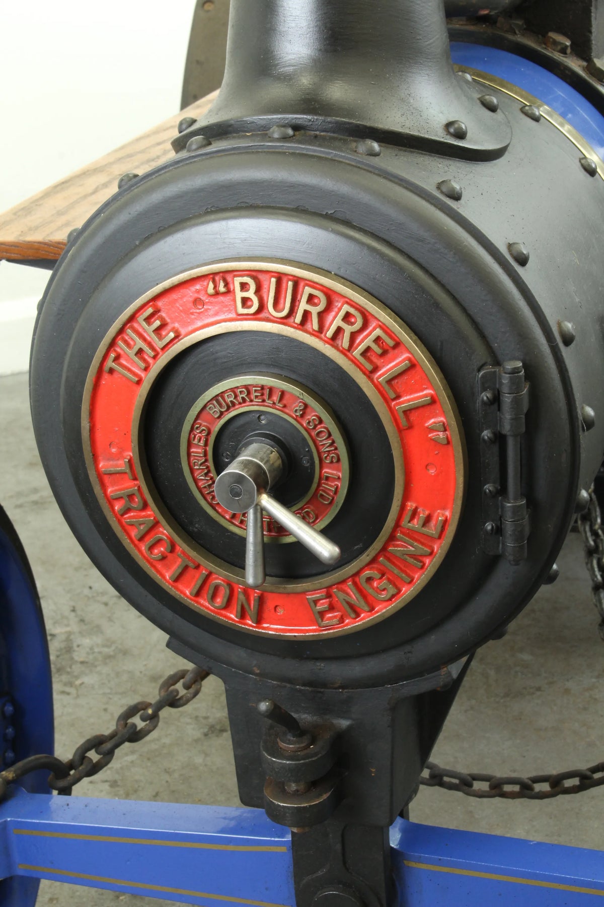 4 inch scale Burrell agricultural engine