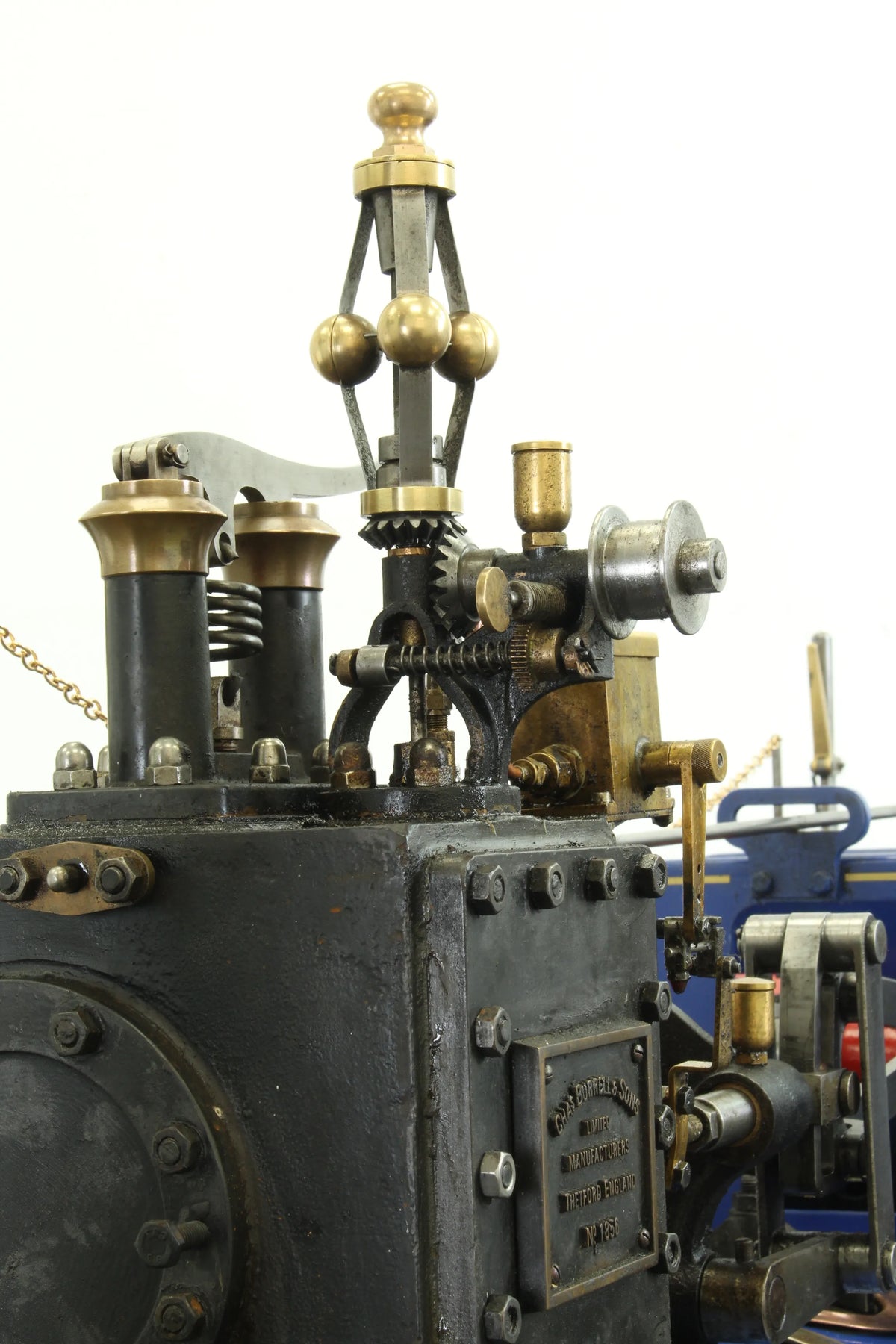 4 inch scale Burrell agricultural engine
