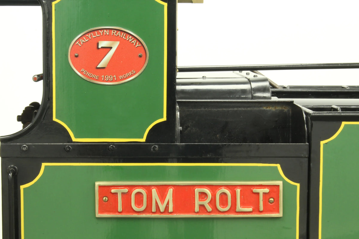 7 1/4 inch narrow gauge 0-4-2T "Tom Rolt"